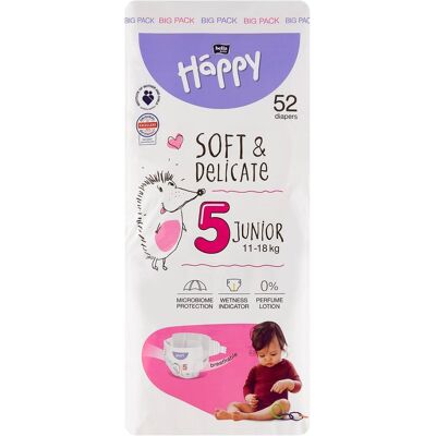 Jednorazowe Pampers BELLA Baby Happy Rozmiar 5 Junior - Pieluchy Jednorazowe Pampers BELLA Baby Happy Rozmiar 5 Junior - Pieluchy