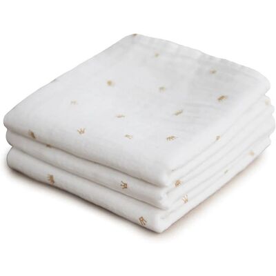 Pieluchy Mushie - Bawełna, Unisex, 3 sztuki Pieluchy Mushie - Bawełna, Unisex, 3 sztuki