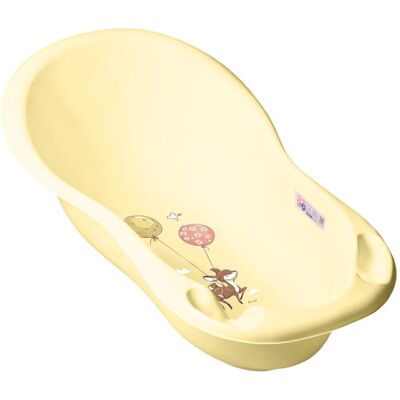 Kąpiel dla niemowląt TEGA - 102 cm, Żółty - Anatomiczny design Kąpiel dla niemowląt TEGA - 102 cm, Żółty - Anatomiczny design