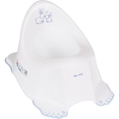 Tega Kr-001-103 Nocnik Antypoślizgowy Króliczki Biały Tega Kr-001-103 Nocnik Antypoślizgowy Króliczki Biały