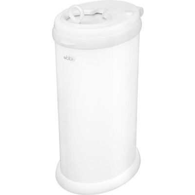 Ubbi Stalowy Kosz Na Pieluchy Matte White Ubbi Stalowy Kosz Na Pieluchy Matte White