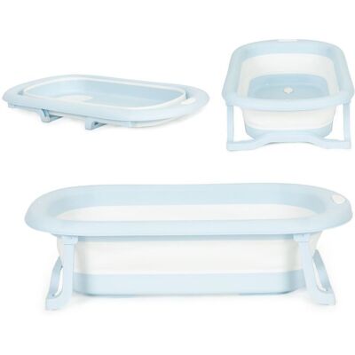 Ecotoys Wanienka Dla Dzieci Wanna Turstyczna Składana Odpływ Niebieska Ecotoys Wanienka Dla Dzieci Wanna Turstyczna Składana Odpływ Niebieska