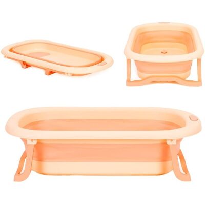 Składana różowa wanienka ECOTOYS dla dzieci - Wanna dziecięca Składana różowa wanienka ECOTOYS dla dzieci - Wanna dziecięca