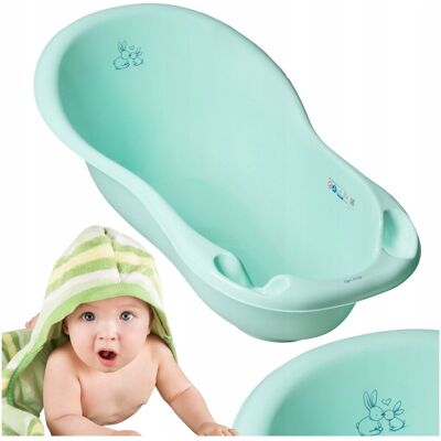 WANIENKA DLA DZIECKA TEGA BABY 2w1 WANNA KOLOR MIĘTOWY DUŻA 102 cm + KOREK WANIENKA DLA DZIECKA TEGA BABY 2w1 WANNA KOLOR MIĘTOWY DUŻA 102 cm + KOREK