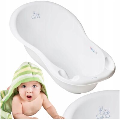 WANIENKA DLA DZIECKA TEGA BABY WANNA 2w1 Z KORKIEM ODPŁYWEM BIAŁA 102 cm WANIENKA DLA DZIECKA TEGA BABY WANNA 2w1 Z KORKIEM ODPŁYWEM BIAŁA 102 cm
