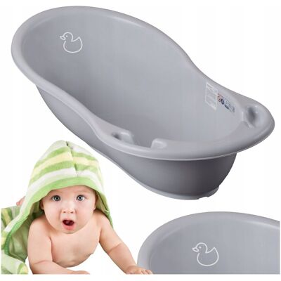 WANIENKA DLA DZIECKA TEGA BABY WANNA DUŻA SERIA KACZKA SZARA 102 cm WANIENKA DLA DZIECKA TEGA BABY WANNA DUŻA SERIA KACZKA SZARA 102 cm