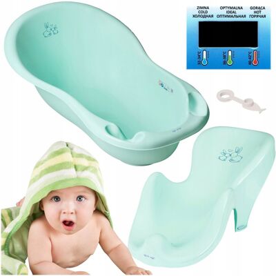 WANNA DLA DZIECKA TEGA BABY WANIENKA KOREK TERMOMETR LEŻACZEK 'ZESTAW 4w1' WANNA DLA DZIECKA TEGA BABY WANIENKA KOREK TERMOMETR LEŻACZEK 'ZESTAW 4w1'