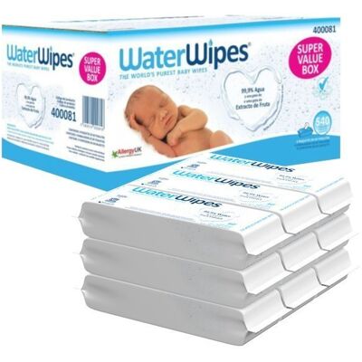 Waterwipes Chusteczki 99,9% Wody 0,01 % Grejpfrut 9 Opakowań Waterwipes Chusteczki 99,9% Wody 0,01 % Grejpfrut 9 Opakowań