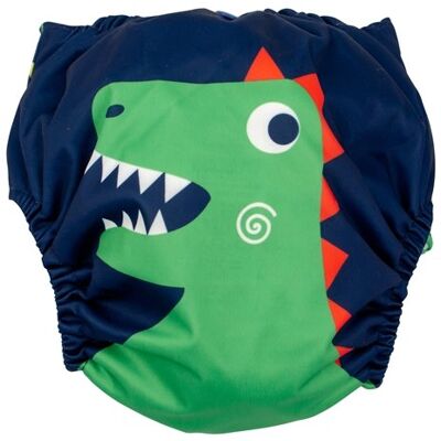 Zoocchini Pielucha Wielorazowa Aio Z 2 Wkładami Dinozaur Devin Zoocchini Pielucha Wielorazowa Aio Z 2 Wkładami Dinozaur Devin