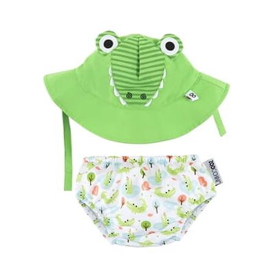 Zoocchini Pieluszka + Czapka 12-24m. Aligator Zoocchini Pieluszka + Czapka 12-24m. Aligator
