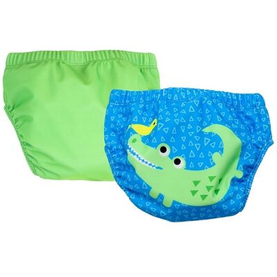 Zoocchini Pieluszka Kąpielowa Aligator 6-12 Miesięcy – 2 Szt. Zoocchini Pieluszka Kąpielowa Aligator 6-12 Miesięcy – 2 Szt.
