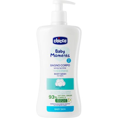Delikatny Płyn Do Kąpieli Dla Dzieci Chicco Baby Moments 500 Ml Delikatny Płyn Do Kąpieli Dla Dzieci Chicco Baby Moments 500 Ml
