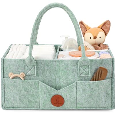 Inny producent Organizer Na Pieluchy Dla Niemowląt Przenośny Filcowy Kosz Z Przegródkami Inny producent Organizer Na Pieluchy Dla Niemowląt Przenośny Filcowy Kosz Z Przegródkami