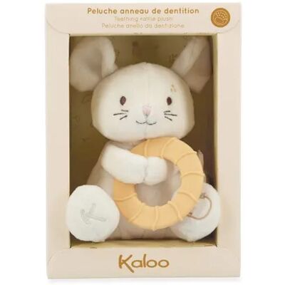 KALOO Peluche Souris Avec Anneau De Dentition Refrigerant KALOO Peluche Souris Avec Anneau De Dentition Refrigerant