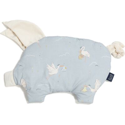 Poduszka Sleepy Pig Velvet Bebe Mignon Blue La Millou Poduszka Sleepy Pig Velvet Bebe Mignon Blue La Millou