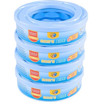 Inny producent Wkłady Do Worka Na Pieluszki 4 Sztuki Kompatybilne Angelcare Litter Locker Inny producent Wkłady Do Worka Na Pieluszki 4 Sztuki Kompatybilne Angelcare Litter Locker