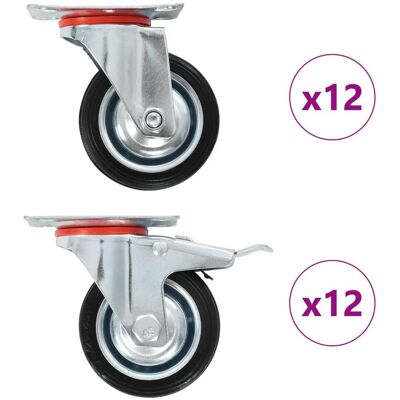 VMP 24 kółka skrętne, 75 mm VMP 24 kółka skrętne, 75 mm