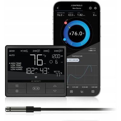 Inny producent AC Infinity 69 PRO - kontroler klimatu do max. 4 urządzeń Inny producent AC Infinity 69 PRO - kontroler klimatu do max. 4 urządzeń