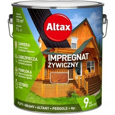 ALTAX IMPREGNAT ŻYWICZNY 9L TIK ALTAX IMPREGNAT ŻYWICZNY 9L TIK