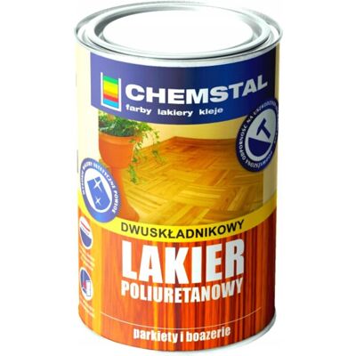 CHEMSTAL LAKIER POLIURETANOWY DWUSKŁADNIKOWY POŁYSK 4L + UTWARDZACZ 1L CHEMSTAL LAKIER POLIURETANOWY DWUSKŁADNIKOWY POŁYSK 4L + UTWARDZACZ 1L
