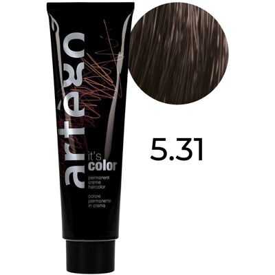 Farba Artego It's Color XXL 5.31 jasny złocisto-popielaty brąz 150 ml Farba Artego It's Color XXL 5.31 jasny złocisto-popielaty brąz 150 ml