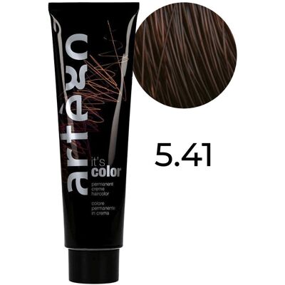 Farba Artego It's Color XXL 5.41 jasno miedziano-popielaty brąz 150 ml Farba Artego It's Color XXL 5.41 jasno miedziano-popielaty brąz 150 ml