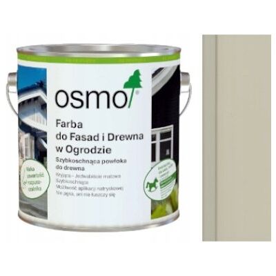 Farba do drewna i fasad w ogrodzie OSMO Agatowy szary 2,5L 7738/2,5 Farba do drewna i fasad w ogrodzie OSMO Agatowy szary 2,5L 7738/2,5