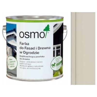 Farba do drewna i fasad w ogrodzie OSMO Jasny szary 2,5L 7535/2,5 Farba do drewna i fasad w ogrodzie OSMO Jasny szary 2,5L 7535/2,5