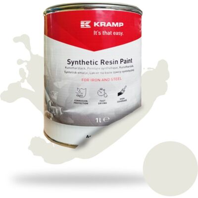 kRAMP Farba lakier do metalu BIAŁA BIAŁY KARPACKI 1L kRAMP Farba lakier do metalu BIAŁA BIAŁY KARPACKI 1L