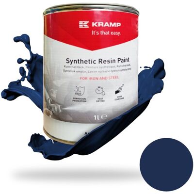 Farba lakier do metalu NIEBIESKA BOGBALLE KRAMP 1L Farba lakier do metalu NIEBIESKA BOGBALLE KRAMP 1L