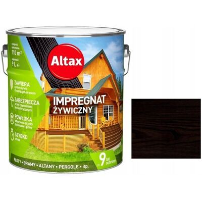 Impregnat żywiczny 9 l heban Altax 1107 Impregnat żywiczny 9 l heban Altax 1107