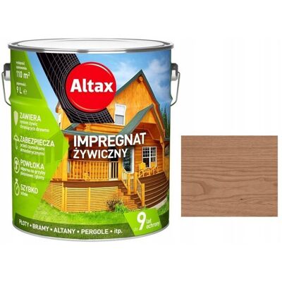 Impregnat żywiczny 9 l kasztan Altax 0902 Impregnat żywiczny 9 l kasztan Altax 0902