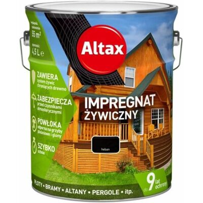Impregnat Żywiczny Heban 4,5L Altax Impregnat Żywiczny Heban 4,5L Altax