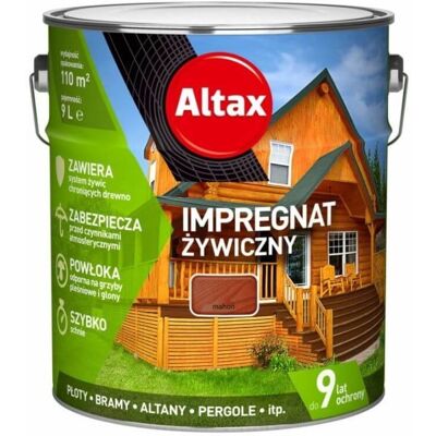 Impregnat Żywiczny Mahoń 9L Altax Impregnat Żywiczny Mahoń 9L Altax