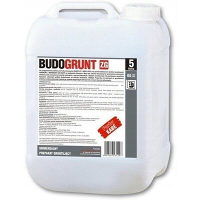 KABE BUDOGRUNT ZG POD AKRYLOWE FARBY 5L KABE BUDOGRUNT ZG POD AKRYLOWE FARBY 5L