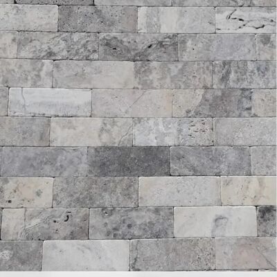 Tiles Kamień Dekoracyjny Trawertyn Ash 10X30,5 Tiles Kamień Dekoracyjny Trawertyn Ash 10X30,5