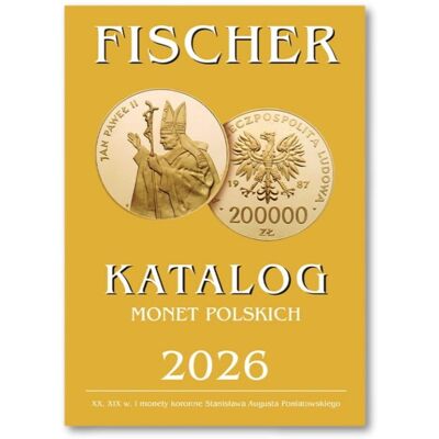 Katalog Monet Polskich Fischer 2026 (najnowsze wydanie) Katalog Monet Polskich Fischer 2026 (najnowsze wydanie)