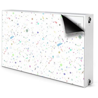 Maskownica magnes na grzejnik Plama Farby 100x60, Bluedecor Maskownica magnes na grzejnik Plama Farby 100x60, Bluedecor
