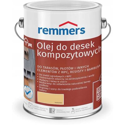 Olej do desek kompozytowych 0,75l, bezbarwny - REMMERS Olej do desek kompozytowych 0,75l, bezbarwny - REMMERS