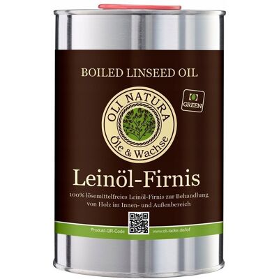 Inny producent Oli-Natura Naturalny Olej Lniany do drewna 1L Inny producent Oli-Natura Naturalny Olej Lniany do drewna 1L
