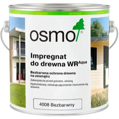 OSMO Impregnat do drewna grunt WR BEZBARWNY 4008 0,75L OSMO Impregnat do drewna grunt WR BEZBARWNY 4008 0,75L