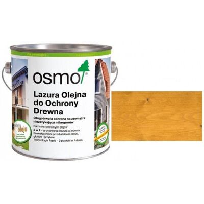 Osmo Olej Lazurowy do Ochrony Drewna 732 DĄB JASNY 0,125L Osmo Olej Lazurowy do Ochrony Drewna 732 DĄB JASNY 0,125L
