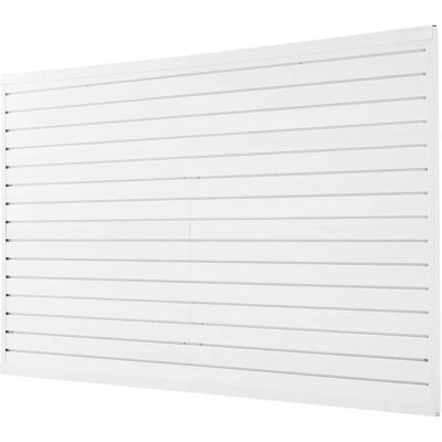 Vevor Panel ścienny PVC 240x122,5 cm z akcesoriami biały do garażu i ekspozycji Vevor Panel ścienny PVC 240x122,5 cm z akcesoriami biały do garażu i ekspozycji