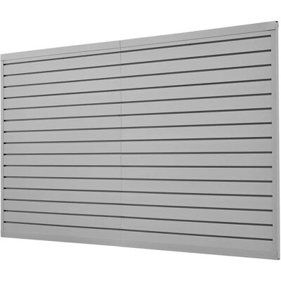 Vevor Panel ścienny PVC 240x122,5 cm z akcesoriami szary do garażu i ekspozycji Vevor Panel ścienny PVC 240x122,5 cm z akcesoriami szary do garażu i ekspozycji