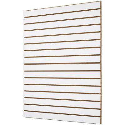 Vevor Panel ścienny slatwall 120x120 MDF do garażu ekspozycja Vevor Panel ścienny slatwall 120x120 MDF do garażu ekspozycja
