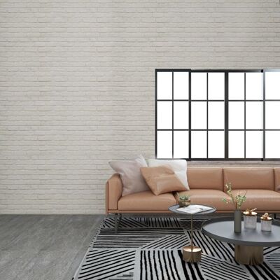 Vidaxl - 3D design cegła EPS - Biały - 100x50 cm - Panele ścienne Vidaxl - 3D design cegła EPS - Biały - 100x50 cm - Panele ścienne