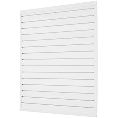 Vevor Panele ścienne PVC 120x120 cm modułowe białe do garażu i ekspozycji Vevor Panele ścienne PVC 120x120 cm modułowe białe do garażu i ekspozycji