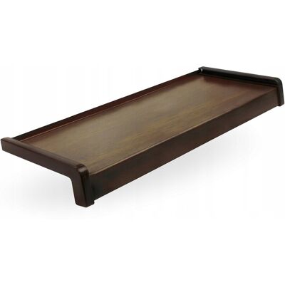DQ-PP Parapet Zewnętrzny STAL Stalowy, ZAŚLEPKI PCV szer. 17,5cm dł. 80cm ORZECH DQ-PP Parapet Zewnętrzny STAL Stalowy, ZAŚLEPKI PCV szer. 17,5cm dł. 80cm ORZECH