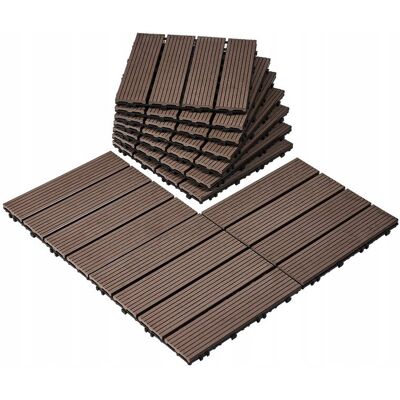 PŁYTKI TARASOWE VEVOR 27 SZT 295X295 MM WODOODPORNE ANTYPOSLIZGOWE MOCNE PŁYTKI TARASOWE VEVOR 27 SZT 295X295 MM WODOODPORNE ANTYPOSLIZGOWE MOCNE