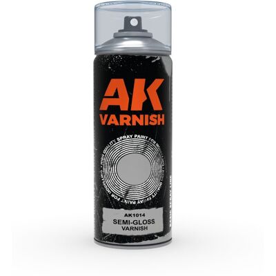 AK INTERACTIVE Podkład AK1014 Semi-Gloss Varnish Spray, 400ml AK INTERACTIVE Podkład AK1014 Semi-Gloss Varnish Spray, 400ml